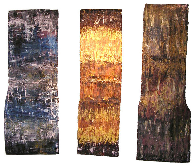 Driftwood II | Acrylic on Papier Mache
